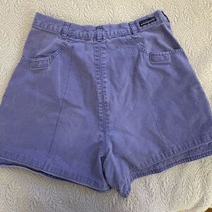 Patagonia Women's Lavender Cargo Shorts Vintage 90s